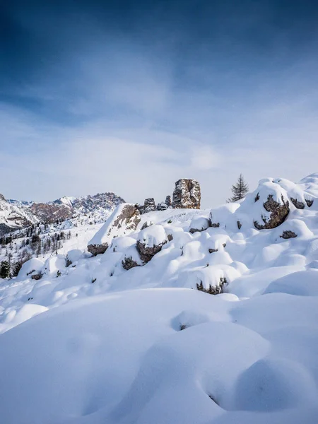 Dolomiti Panorama Delle Alpi Italiane — Foto Stock