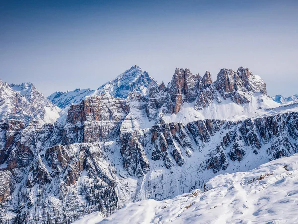 Dolomity Panorama Alp Włoskich — Zdjęcie stockowe