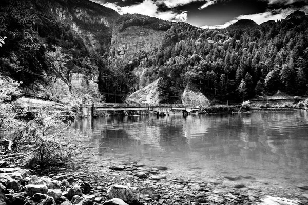 Italienska Alperna landskap — Stockfoto