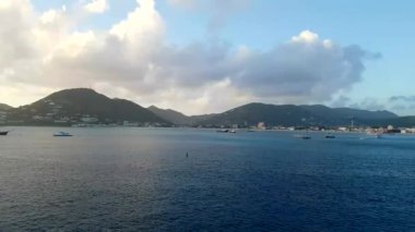 Doğal görünümünü Adası Philipsburg, St. Maarten, Doğu Karayipler 