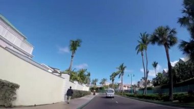 Nassau, Bahamalar 6 Şubat: Pov Nassau, Bahamalar 6 Şubat 2017 üzerinde lüks alanının. Bu alan yalnızca zengin insanlar içindir. 