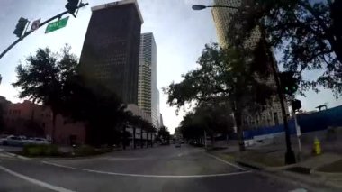 Tampa, Fl - 3 Şubat 2017: Pov ana Finans Merkezi Şehir 3 Şubat 2017 Tampa'da Tampa, Florida. 