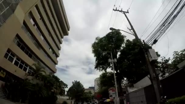 Gran Punto Vista Del Área Comercial Ciudad Guatemala Guatemala — Vídeo de stock