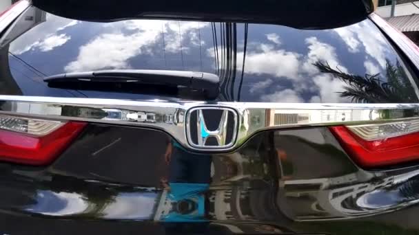 Panama Dec Honda Crv Fifth Generation 2017Present Vue Arrière Sur — Video