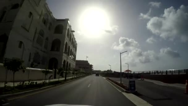 Old San Juan Puerto Rico Aug Pov Van Straten Old — Stockvideo