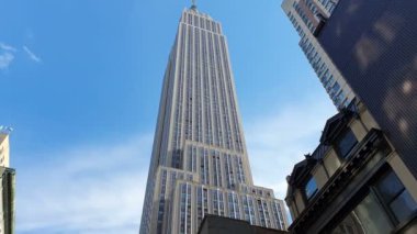 New York City ve ABD 'nin en büyük şehirlerinden biri olan Manhattan' ın POV 'u, 3 Kasım 2019, Manhattan, New York.