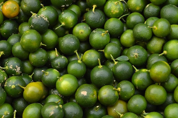 Groene Citrusvruchten Achtergrond — Stockfoto