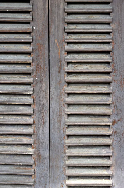 Vieilles Portes Bois Marron Sur Une Grange — Photo