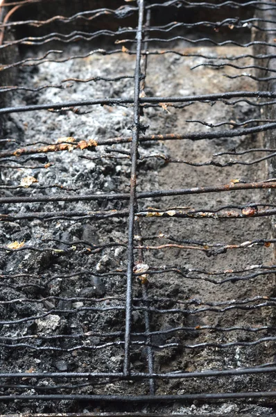 Old Used Fish Burning Furnace — Stock Photo, Image