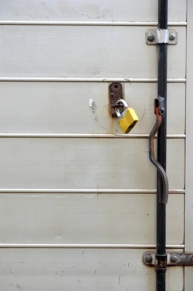 Detailed Box Truck Wall — Stock Photo, Image