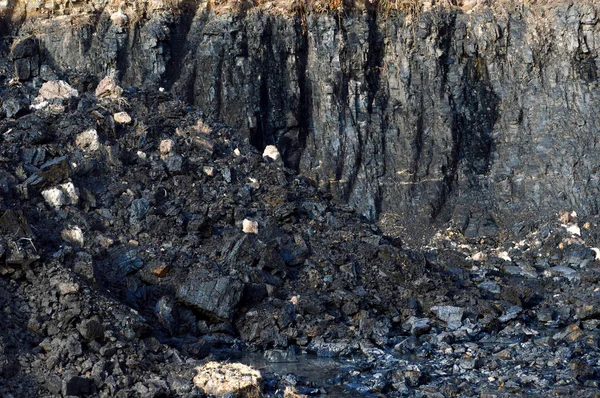 Coal Contained Soil — Stock Photo, Image