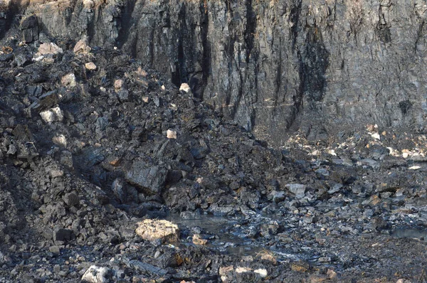 Άνθρακας Που Περιέχεται Στο Έδαφος — Φωτογραφία Αρχείου