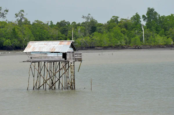 Old Huts Sea — Stock Photo, Image