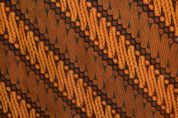 Naadloze Patronen Van Indonesië Batik Doek — Stockfoto