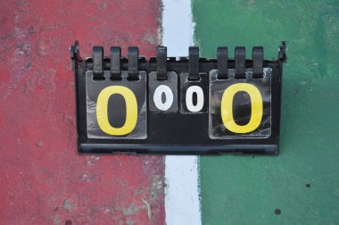 Voleybol çetele çimento katta