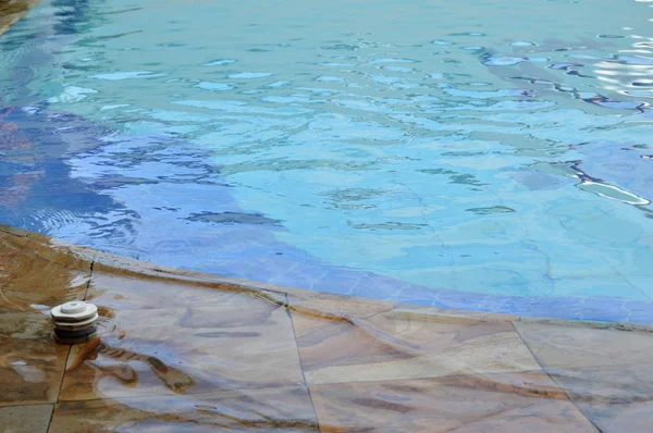 Podrobné Luxusní Bazén — Stock fotografie