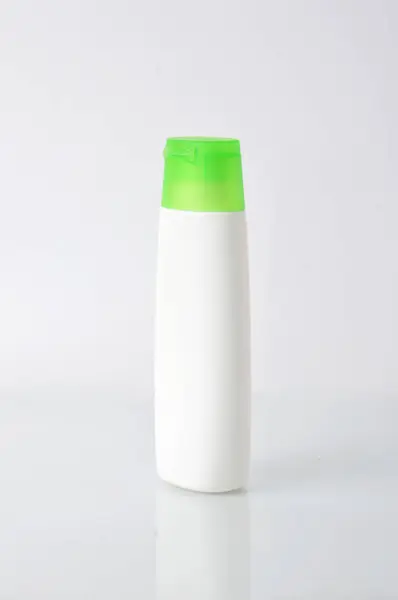 Plastic Bottles White Background — Stock Photo, Image