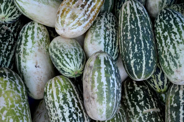 Pila Melone Frutta Sfondo — Foto Stock