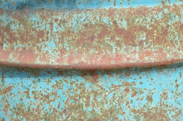 Tekstura Bębna Żelaza Łuszczenie Farby — Zdjęcie stockowe