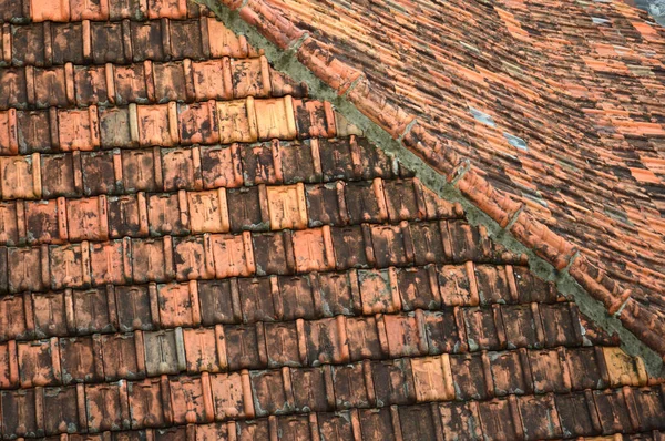 Muster Und Struktur Der Dachziegel — Stockfoto