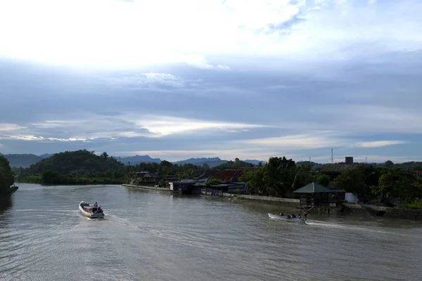 Embouchure Rivière Karajae Pare Pare Indonésie — Photo