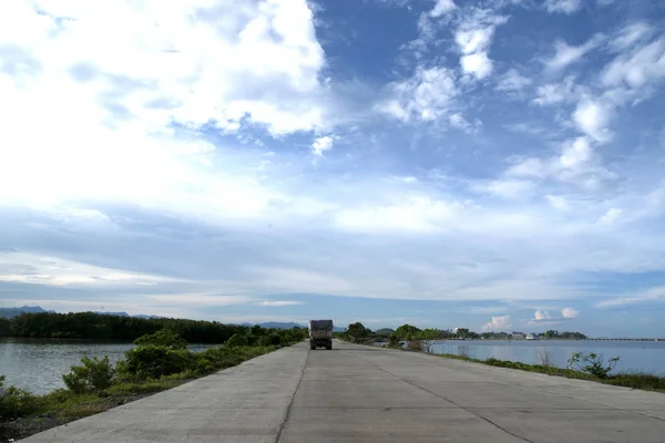 Karajae River Mouth Pare Pare Indonesia — Stock fotografie