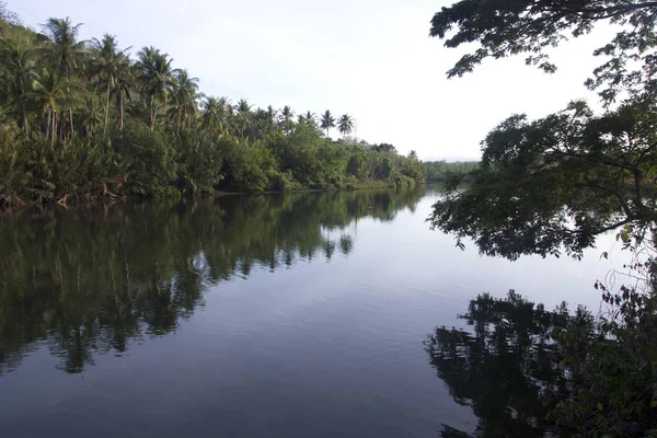 Karajae Flussmündung Bei Pare Pare Indonesien — Stockfoto