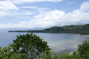 Majene Endonezya Panorama Palippi plaj