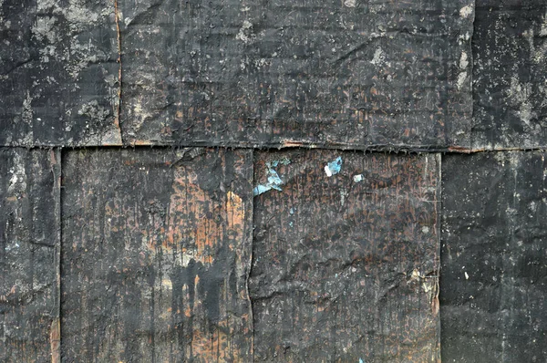 Black Rusty Iron Plate Background — Stock Photo, Image