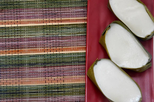 Tort Tetu Tort Tradițional Indonezian Bugisnese Fabricat Din Făină Grâu — Fotografie, imagine de stoc