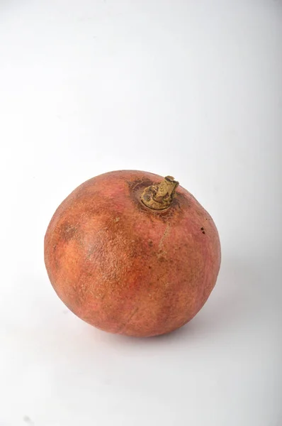 Pomegranate White Background — Stock Photo, Image