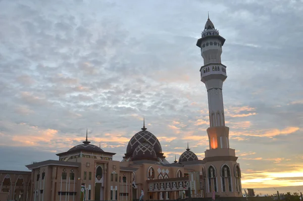 Mezquita Baitul Izzah Tarakan Indonesia — Foto de Stock