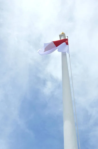 印尼国旗 — 图库照片
