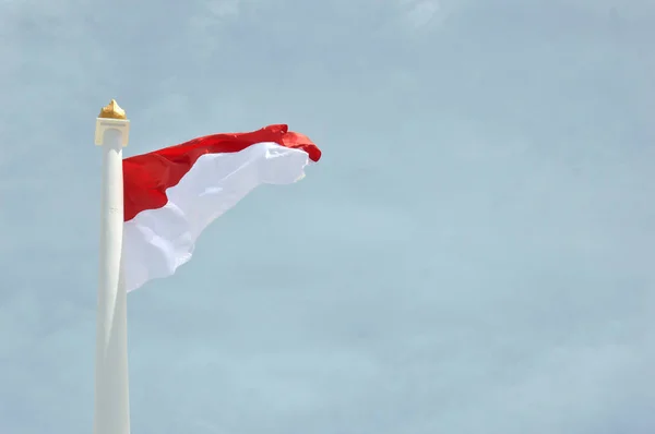 Indonesiens flagga — Stockfoto