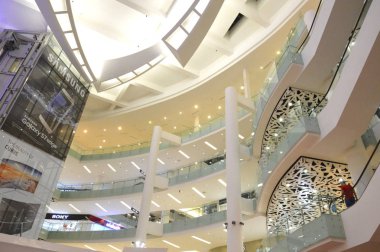 Jakarta, Endonezya. 18 Ağustos 2016. Gandaria City Alışveriş Merkezi Jakarta, Endonezya