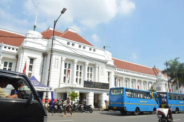 Dżakarta Indonezja Sierpnia 2016 Muzeum Banku Indonezji Kota Tua Lub — Zdjęcie stockowe