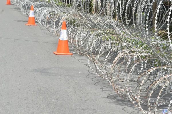 Tarakan Indonesië April 2016 Demonstratie Van Elektriciteitscrisis Bij Bouw Van — Stockfoto