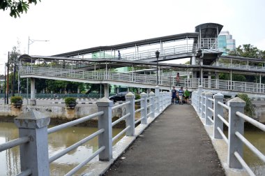 Jakarta, Endonezya. 21 Ağustos 2016. Pasar Baru Jakarta, Endonezya, Hollanda sömürgeleştirilmiş Endonezya günlerinden beri ticaret merkezi.