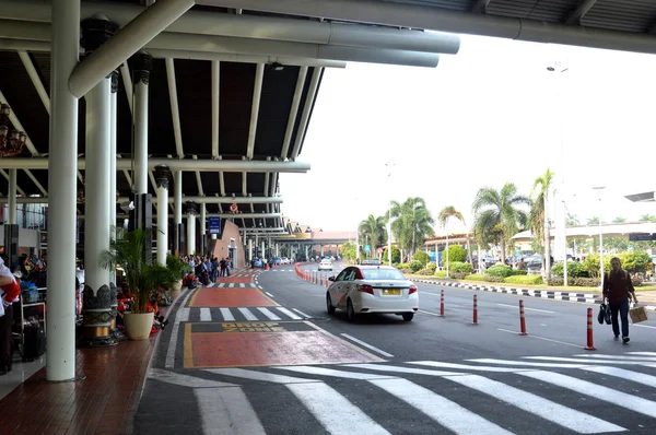 Jakarta Indonesien Augusti 2016 Soekarno Hatta Internationella Flygplatser Jakarta Indonesien — Stockfoto