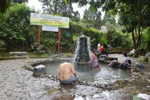 Bandung Indonesie Března 2014 Oblast Horkých Pramenů Ciater Indonésie — Stock fotografie