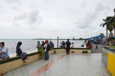 PARE-PARE, INDONESIA, 11th January 2014 : Lakessi beach al at Pare-pare Indonesia