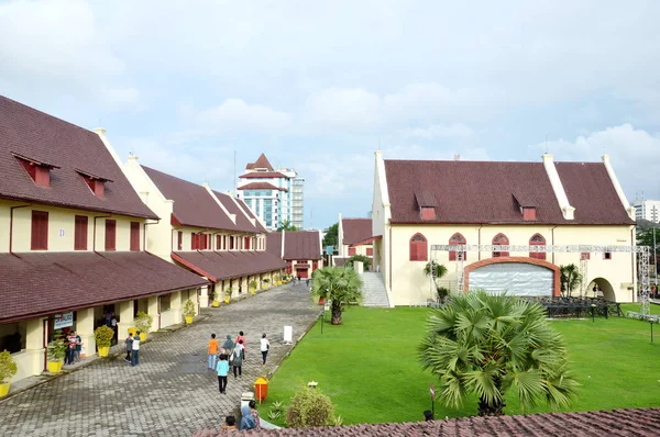 Makassar Indonesia January 2014 Bangunan Bersejarah Dalam Fort Rotterdam Makassar — Stok Foto