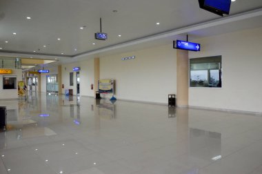 Tarakan, Endonezya - 22 Ekim 2012: Tarakan Endonezya 'daki Juwata uluslararası havaalanları