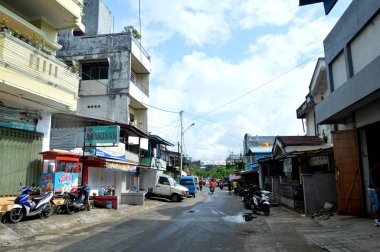 Tarakan, Endonezya - 20 Mart 2016: Tarakan kentinin bir köşesinde