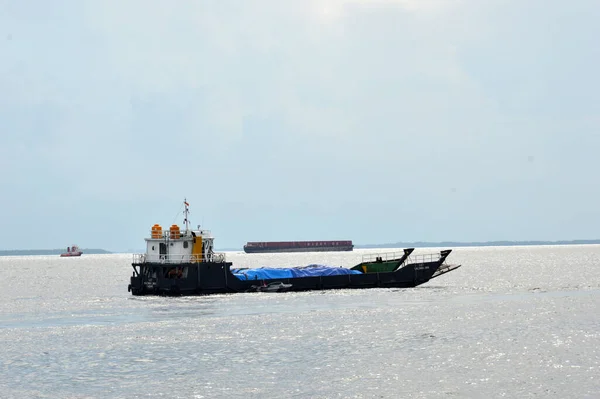 Tarakan Indonesia May 2016 Ships Anchored Waters Tengkayu Seaport Tarakan — 图库照片