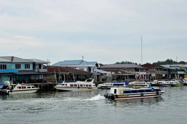 Tarakan Indonésie Mai 2016 Activités Chargement Déchargement Sur Port Tengkayu — Photo