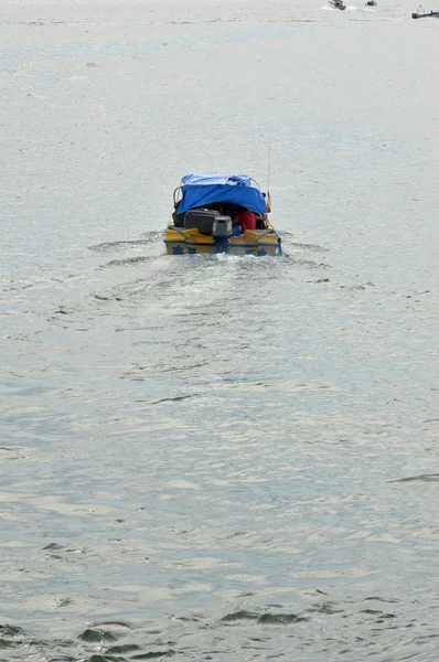 Tarakan Indonesia May 2016 Speed Boat Tengkayu Seaport Tarakan Indonesia — Stock fotografie