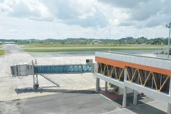 Tarakan Indonesia Julio 2016 Aeropuertos Internacionales Juwata Tarakan Indonesia —  Fotos de Stock