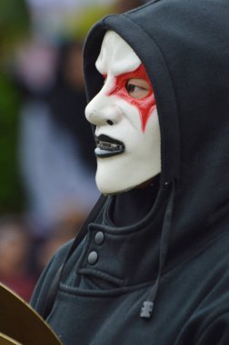 Tarakan, Endonezya. 22 Ocak 2017 Don Bosco School Tarakan, Endonezya 'da bando yarışması