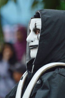 Tarakan, Endonezya. 22 Ocak 2017 Don Bosco School Tarakan, Endonezya 'da bando yarışması